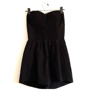 Bar III Strapless Sweetheart Romper